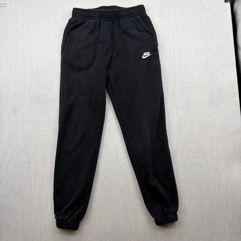 Nike Sportswear Club Fleece Joggers Mens Small Black Sweatpants BV2671-010